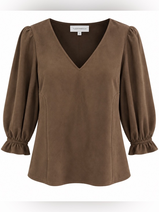 Tuckernuck Tops - Tuckernut suede top NWOT
